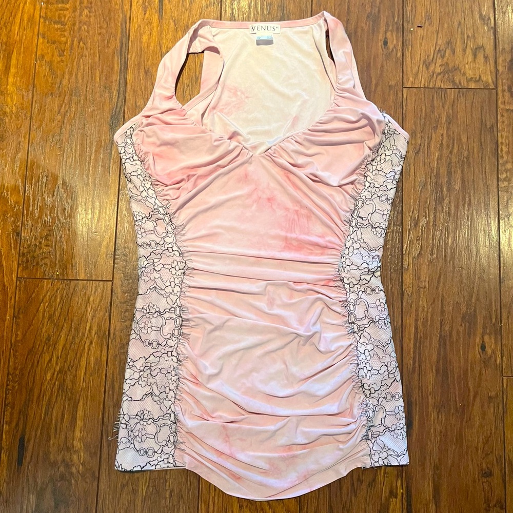 Soft Venus stretchy ruched tank